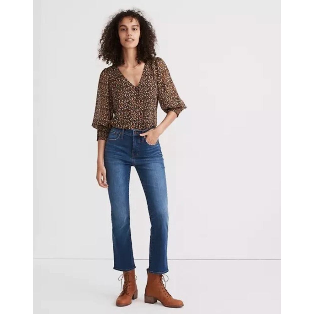 Madewell Petite Cali Demi-Boot Jeans